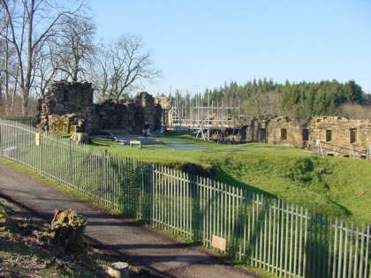 cadzow castle picture photograph