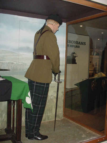 disbandment of scottish rifles regiment picture photograph