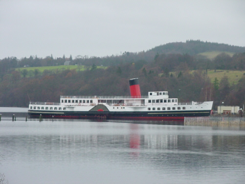 maid of the loch paddle steamer picture