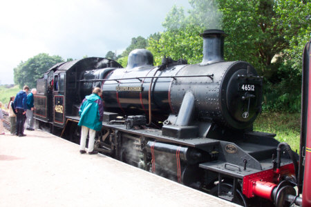 glenbogle train station monarch of the glen nethybridge photograph image picture