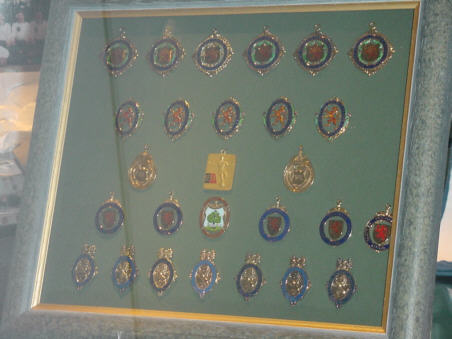 Scottish Soccer Cup Medals Picture