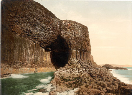 staffa fingals cave picture photograph