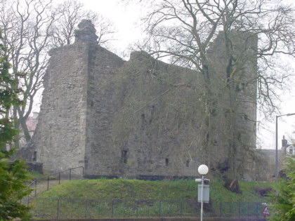 strathaven castle picture photograph